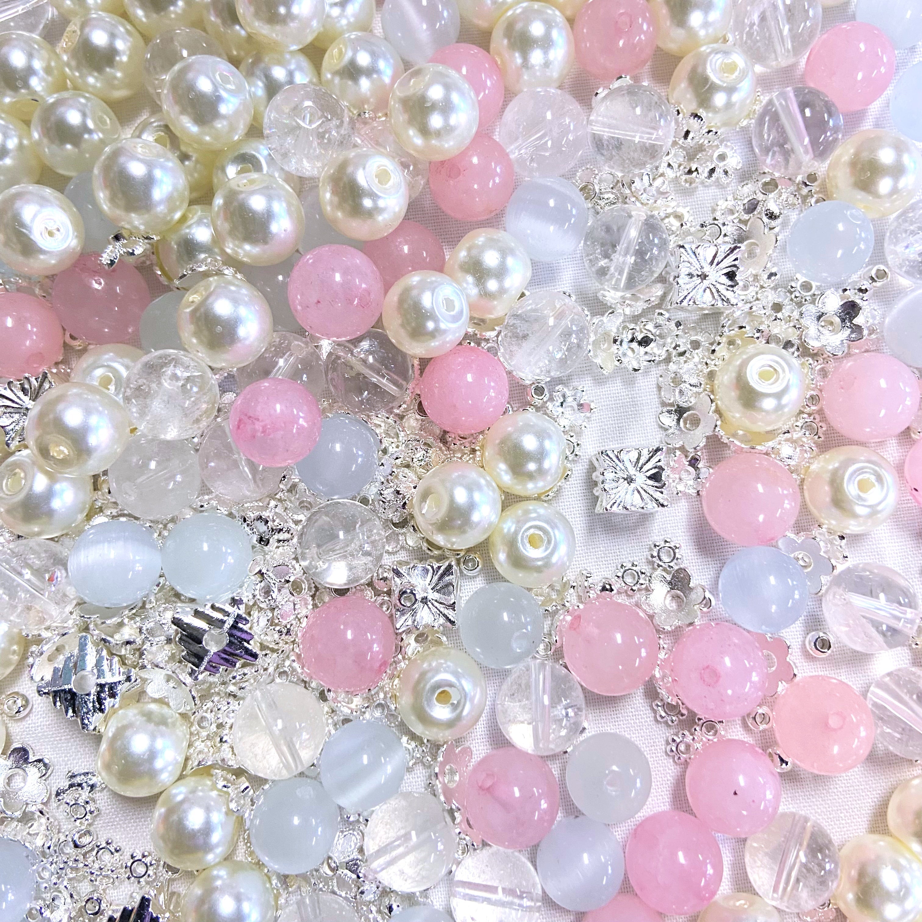 Crystal Rose & Clear