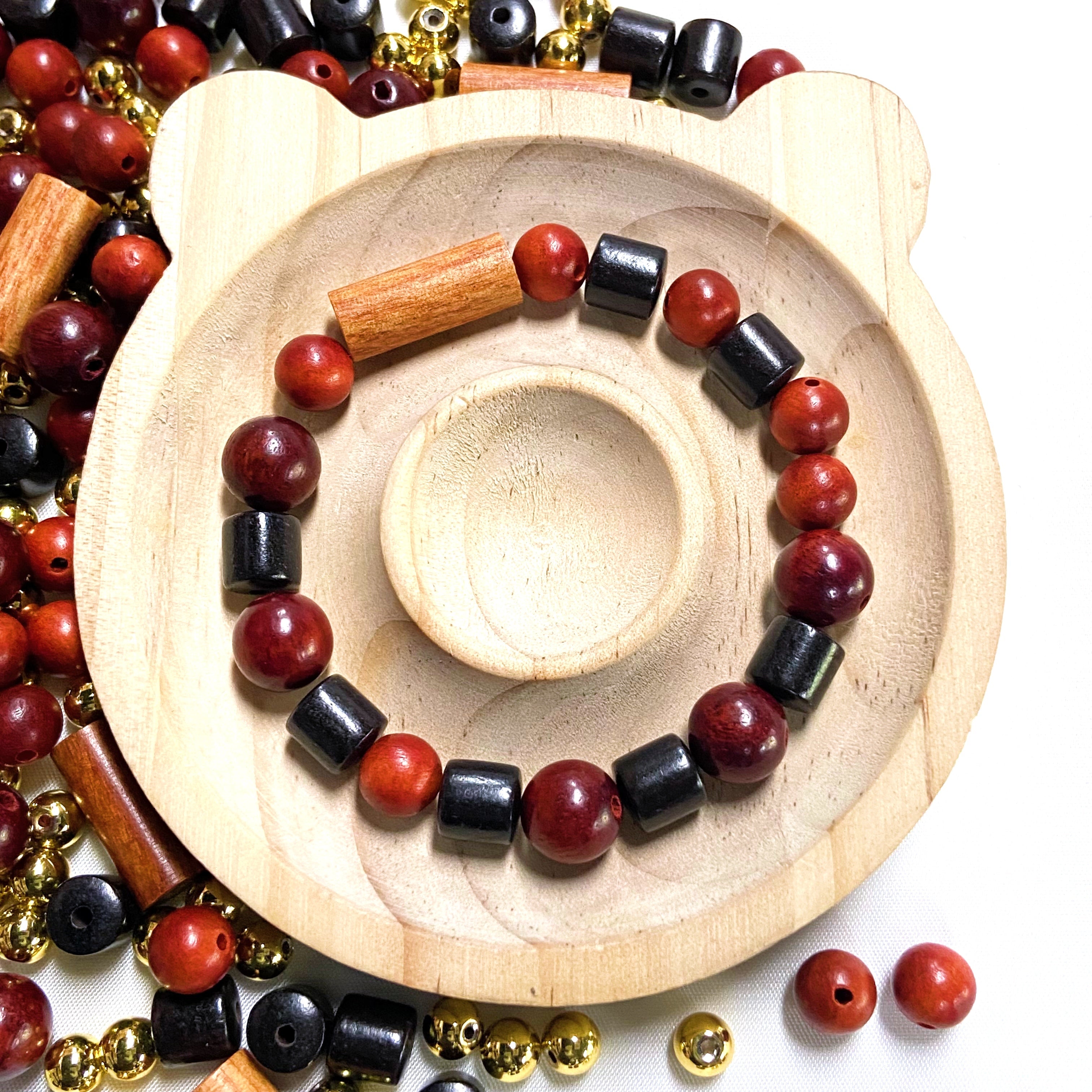 Wooden Beads Dragon