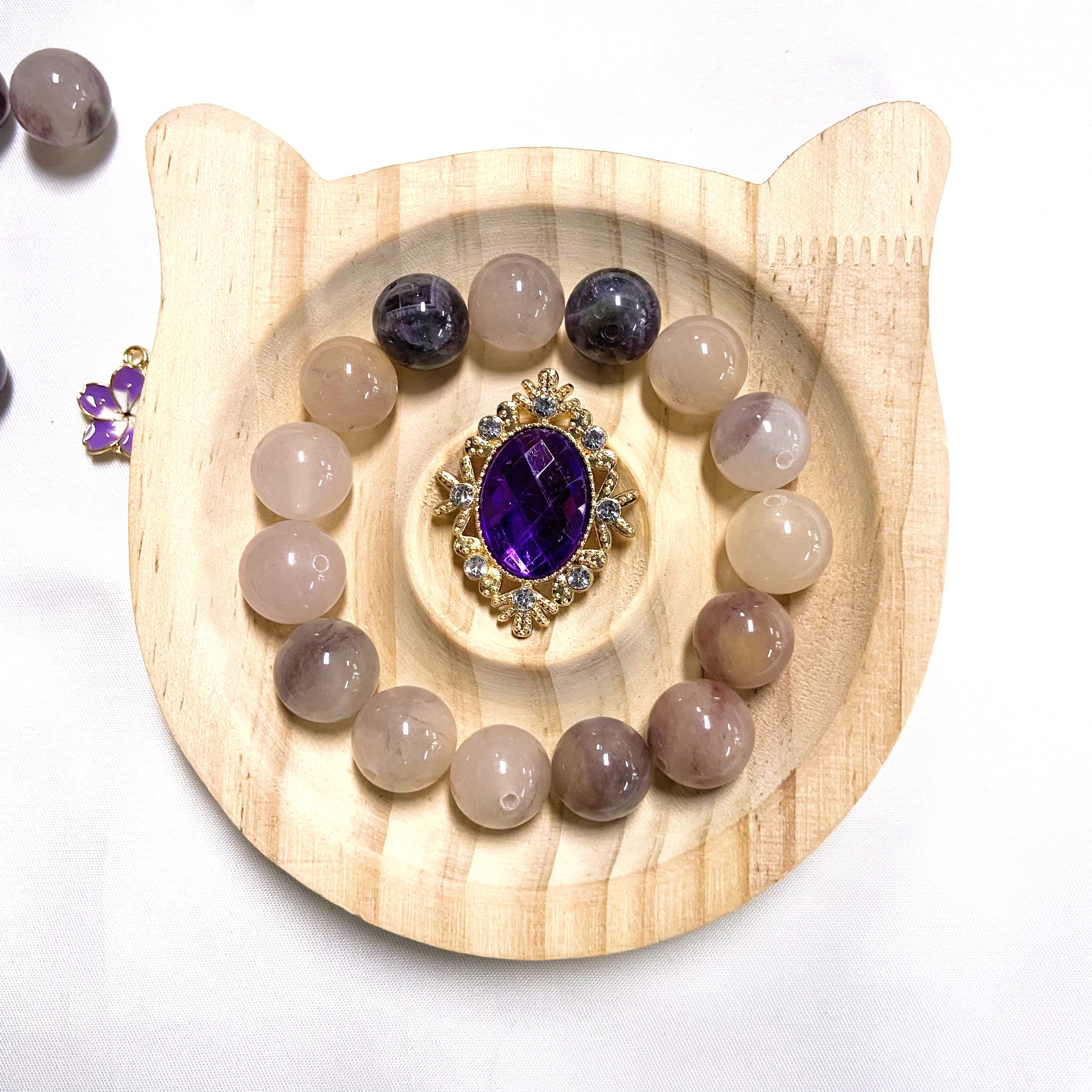 Crystal Lavender Dusk 12mm