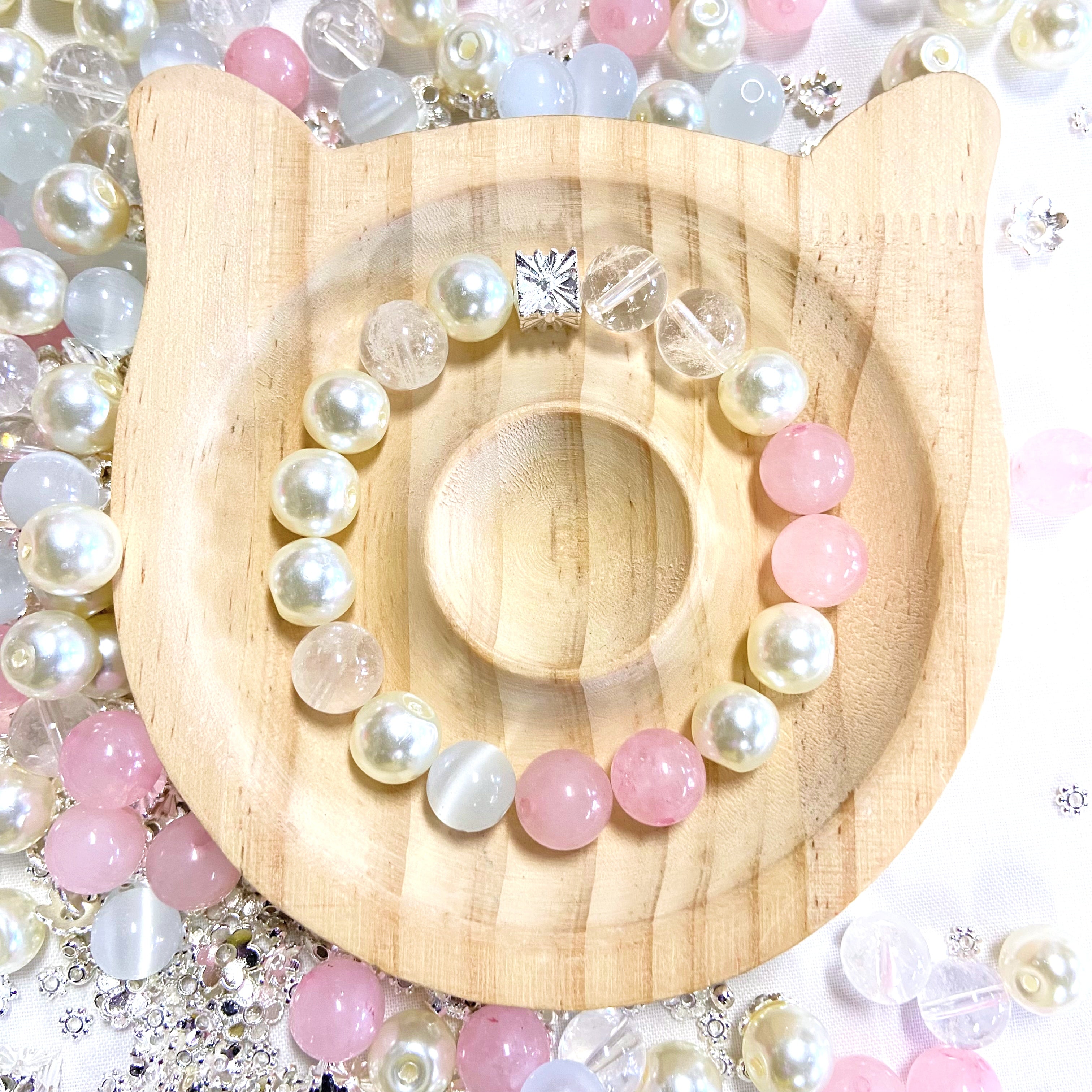 Crystal Rose & Clear