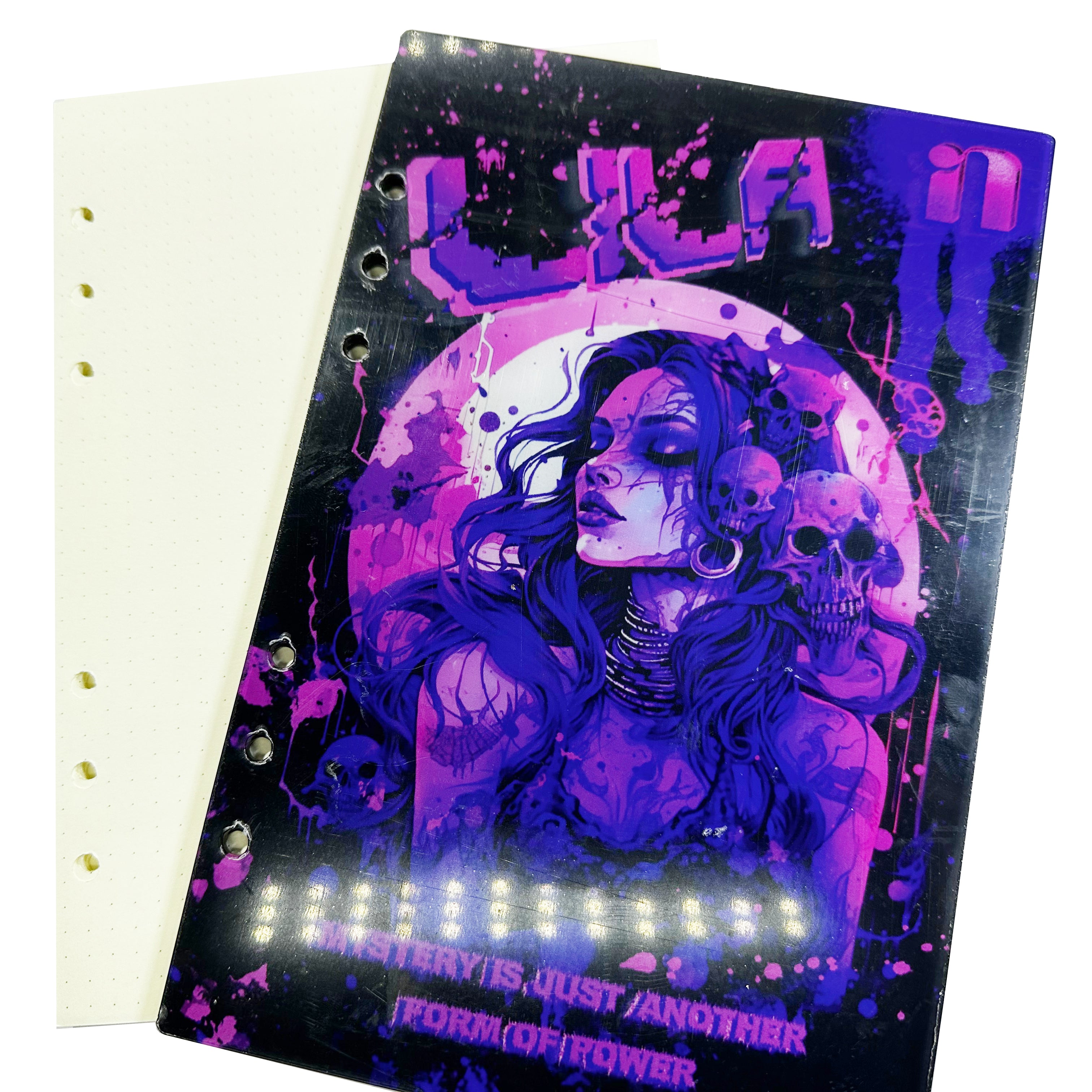 Enchanted alchemy: acrylic notebook