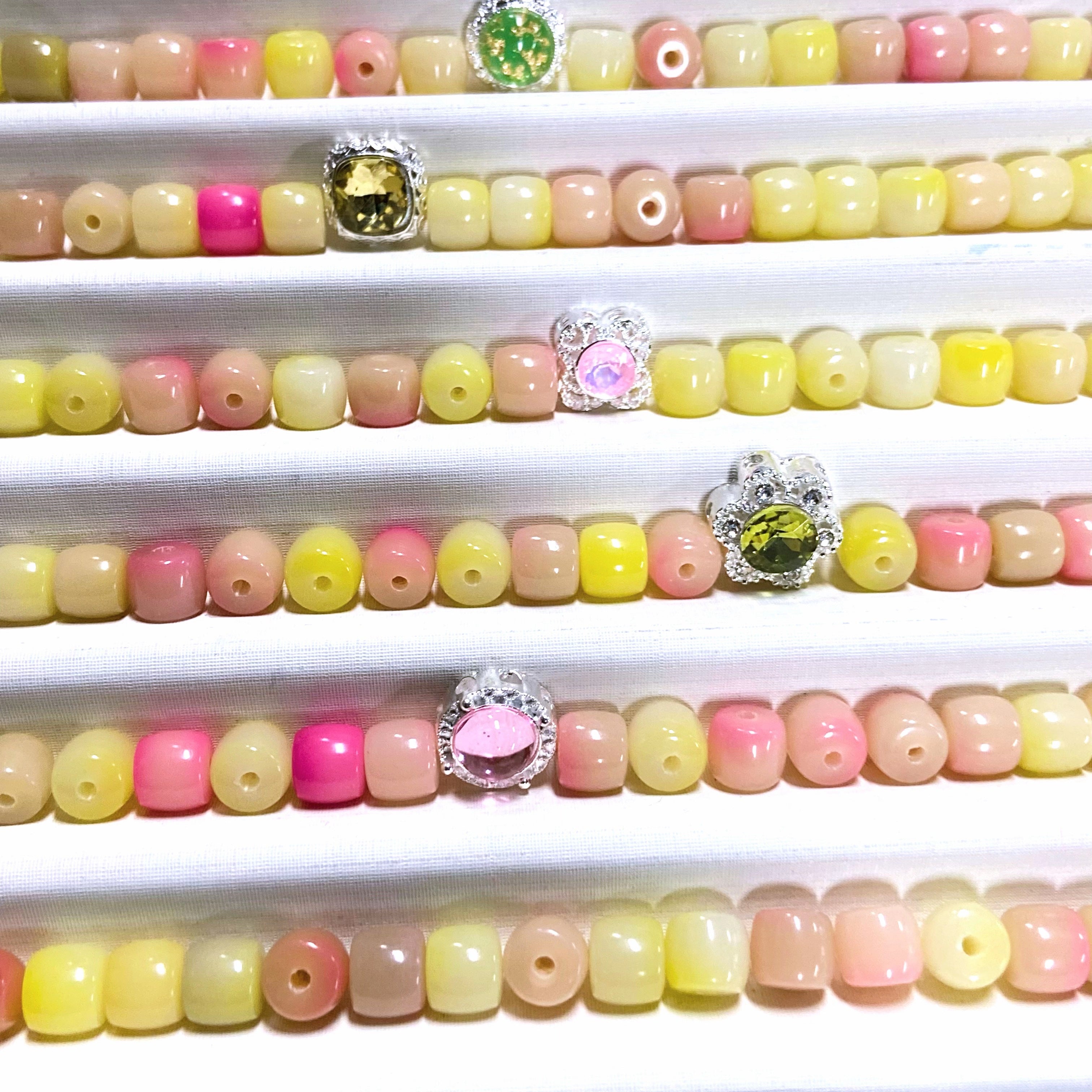 Tiny Bodhi Lemon Blush 7*8mm